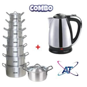 combo de panelas e chaleira