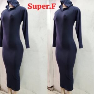 vestido de mangas longas